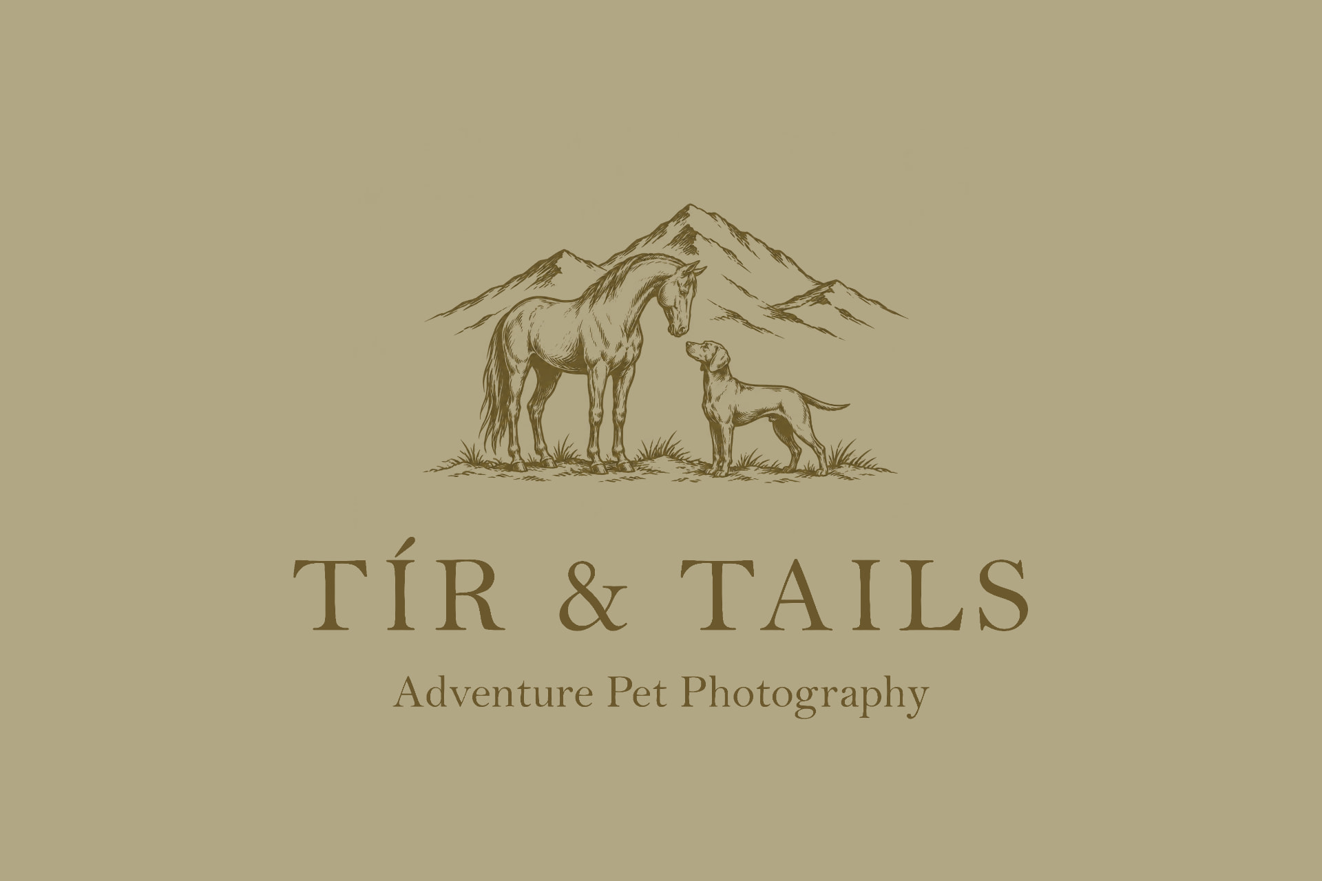 Tír & Tails Adventure Pet Photography logo